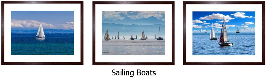 Sailing Boats Framed Prints